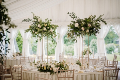 Unexpected Places to Add Florals to Your Wedding Venue