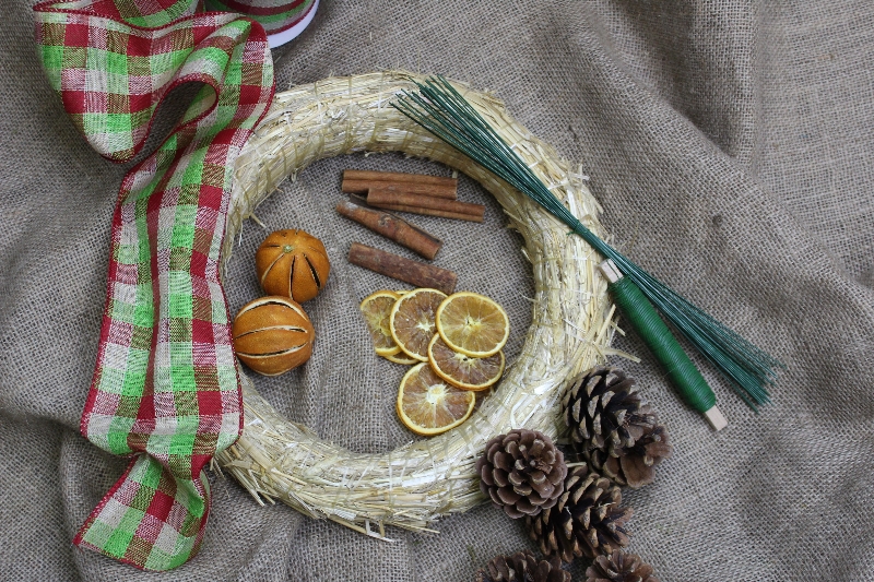 Luxury Christmas wreath kit