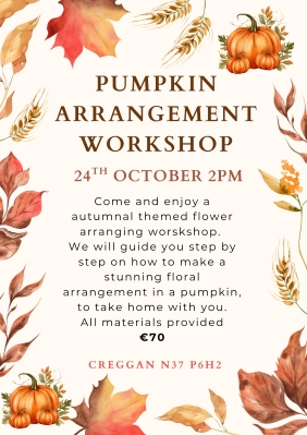 Pumpkin Arrangement worshop