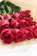 Dozen Red Roses in a box